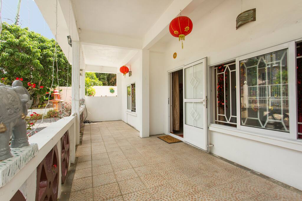 Terrasse spacieuse