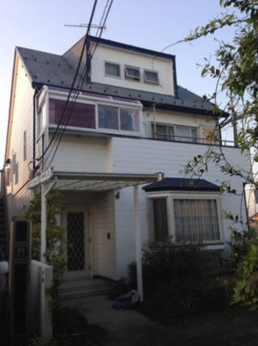 2min to the beach! house. 海まで2分、茅ヶ崎の家です。