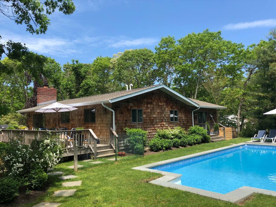 Pool and gardens