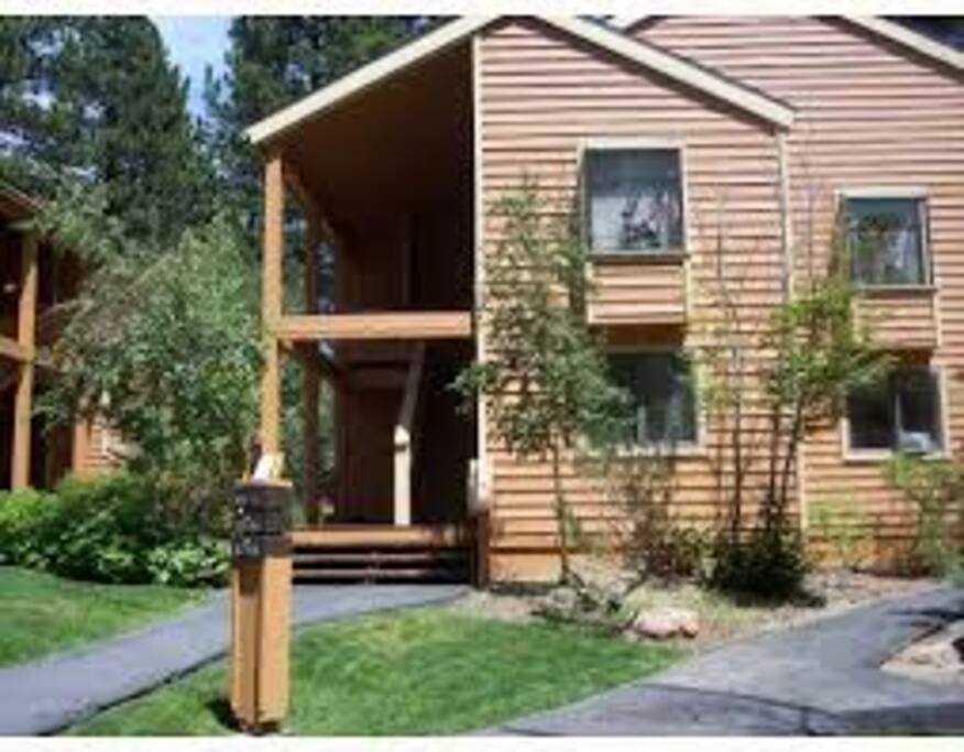 Exterior of condo.