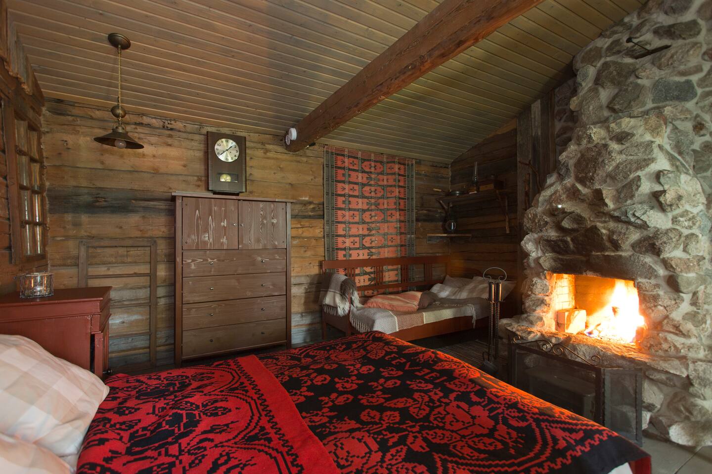 A Cosy Log Cabin With A Sauna 3