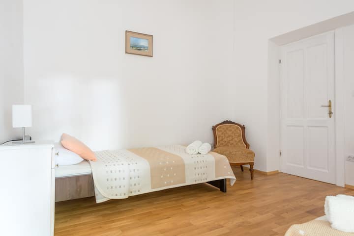 Bedroom 3 - there are two single beds in this room