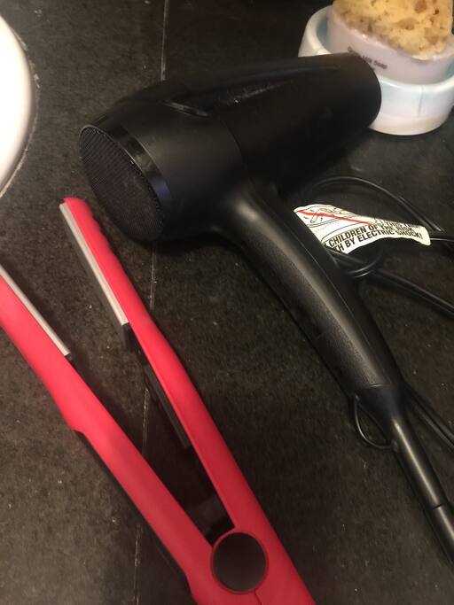 Hair dryer & straight