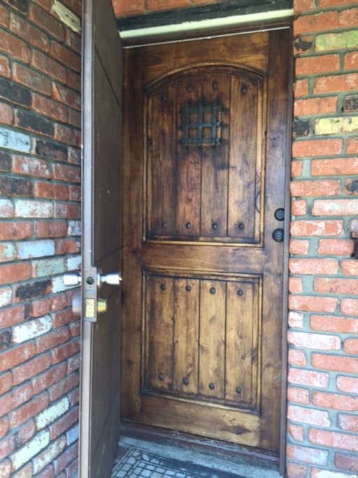 Wooden Front Door