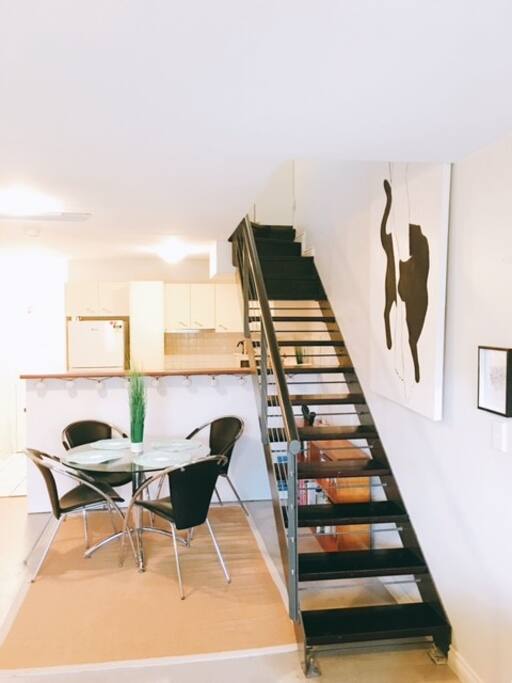 Dining/living area