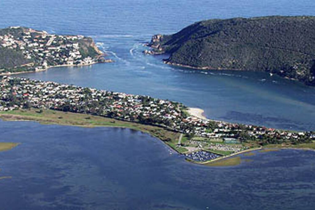 Aerial view of Leisure Isle