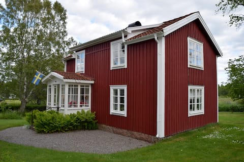 Källäng, knus en oud huis in Zweden