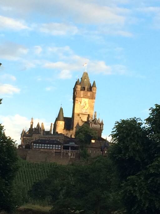 Burg Cochem (Blick vom Haus aus)
