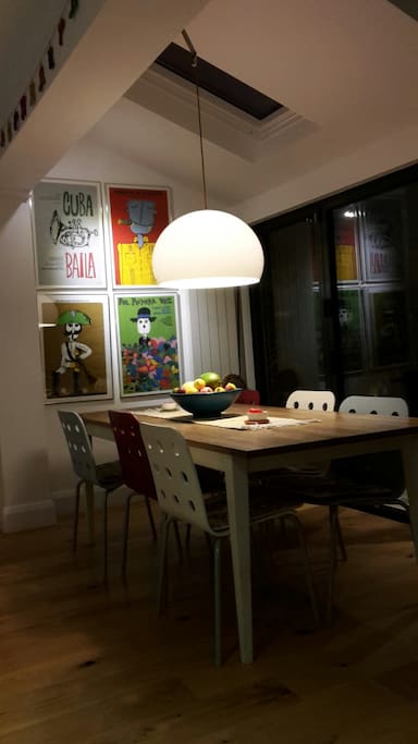 Dining area, the place where conversations happen :)