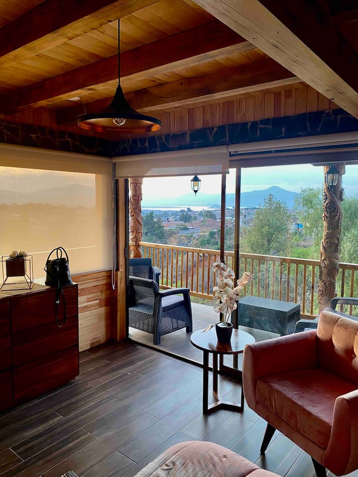 Hermosa Cabaña En Patzcuaro Con Vista Espectacular - Pátzcuaro