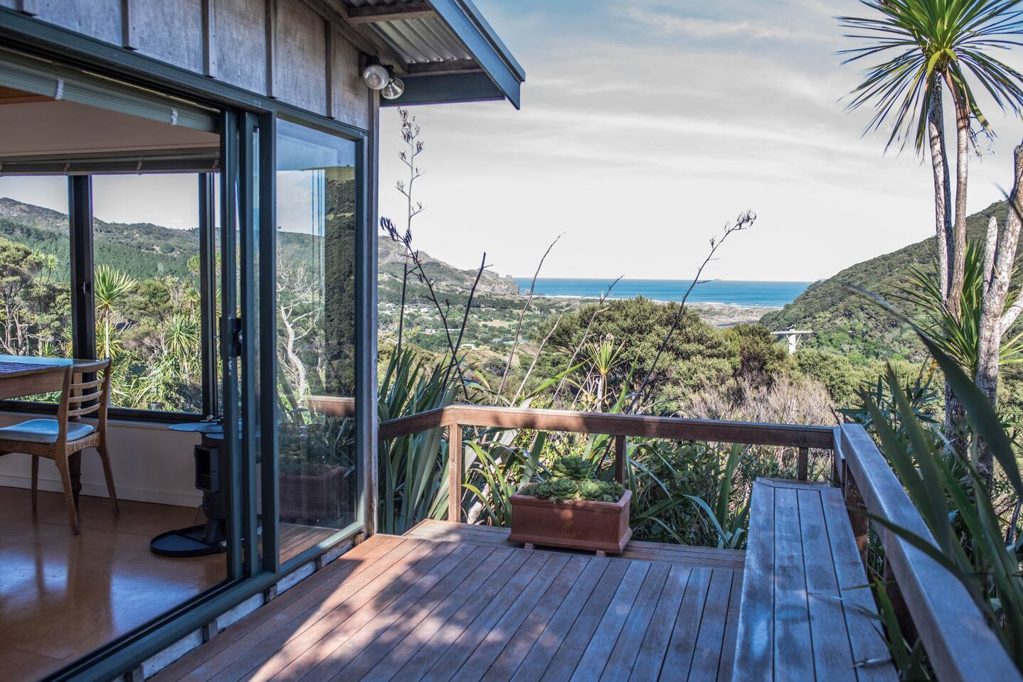 West Coast Private Hilltop Hideaway Cabins For Rent In Bethells