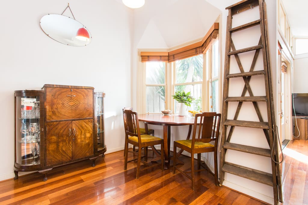 Dining table / study area