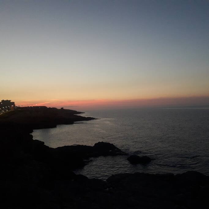 2 minute walk from the sea