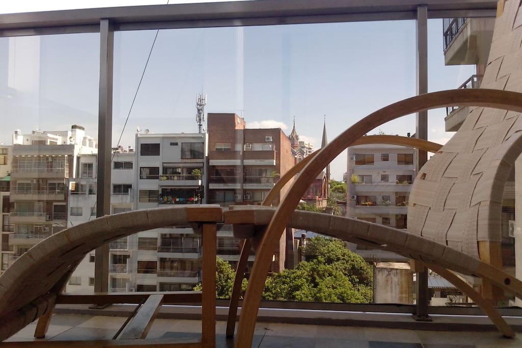 vista a la ciudad