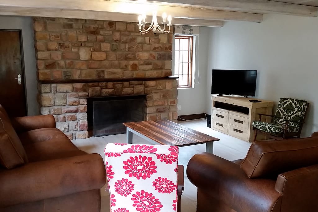Large fireplace for those cold winter evenings