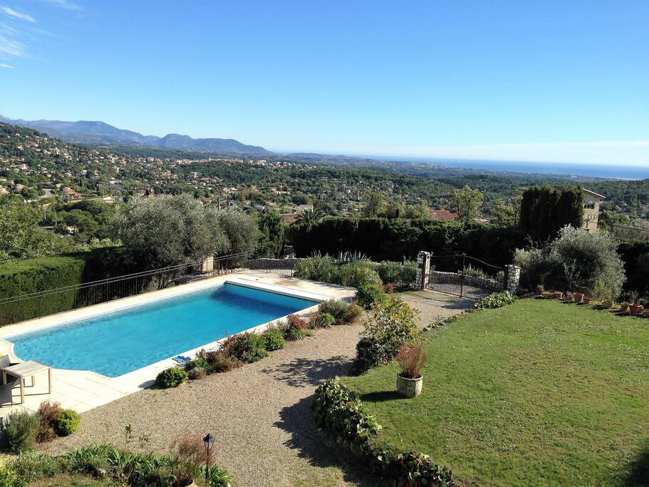 Quiet position, close to the village