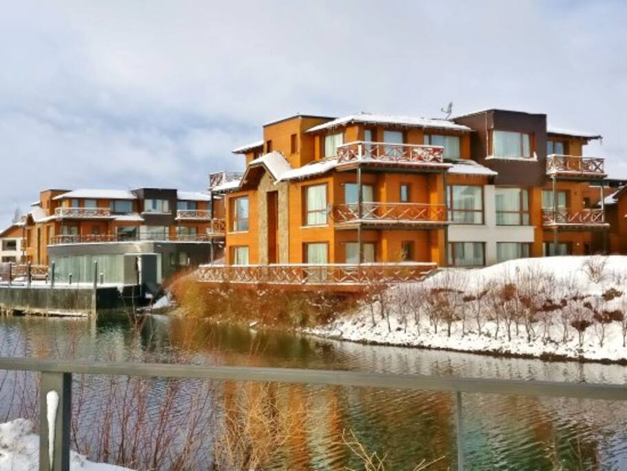 BARRIO CERRADO VILLA HUAPI : EN INVIERNO