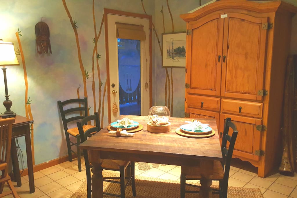 Dining Room with door to outside balcony
