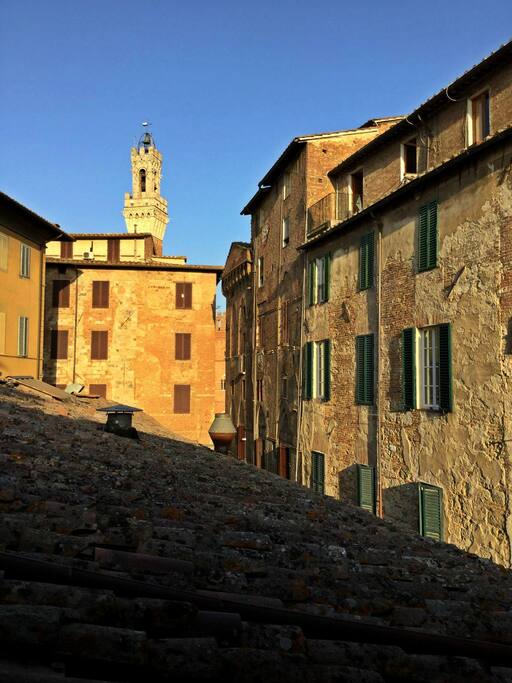 La vista dal salotto
Living room view