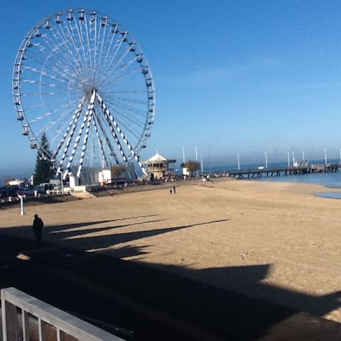 T1  VRAI LIT, TERRASSE, VELOS, PDJ,  AVION, FIBRE