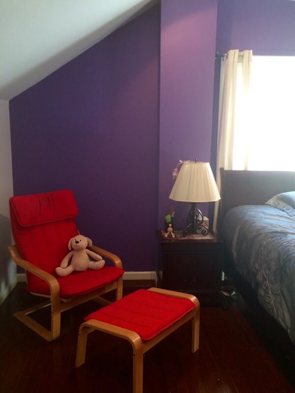 Suite parentale avec chaise longue