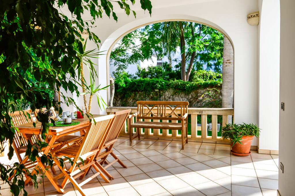 Terrazza attrezzata