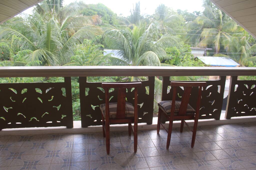 Second floor balcony