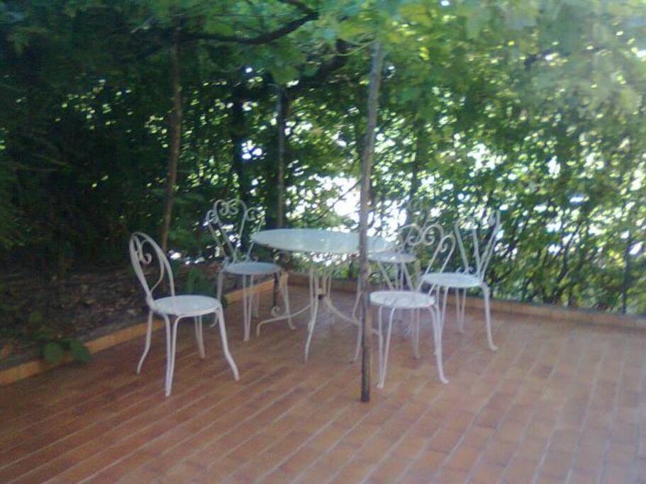 pour se relaxer ou manger au frais