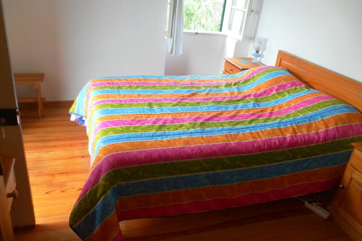 Room with double bed (upstairs)