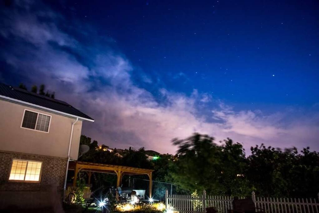 Great open sky and relaxing views