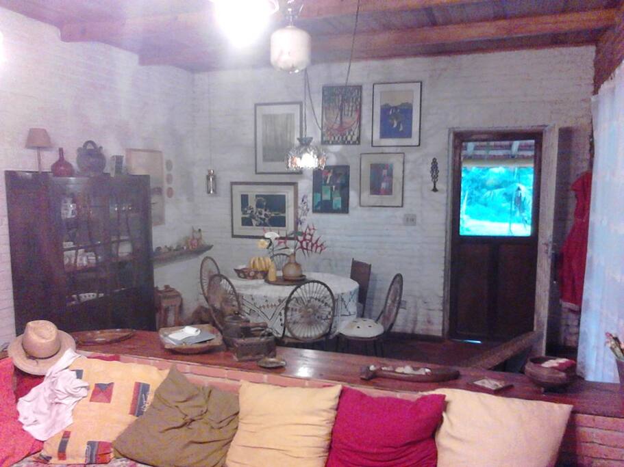 Sala de jantar e estar