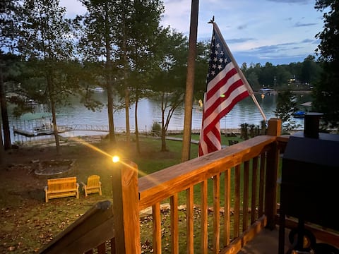 Lakefront house