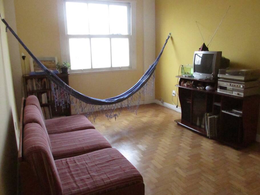 Sala com rede