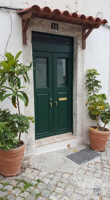 The door entrance