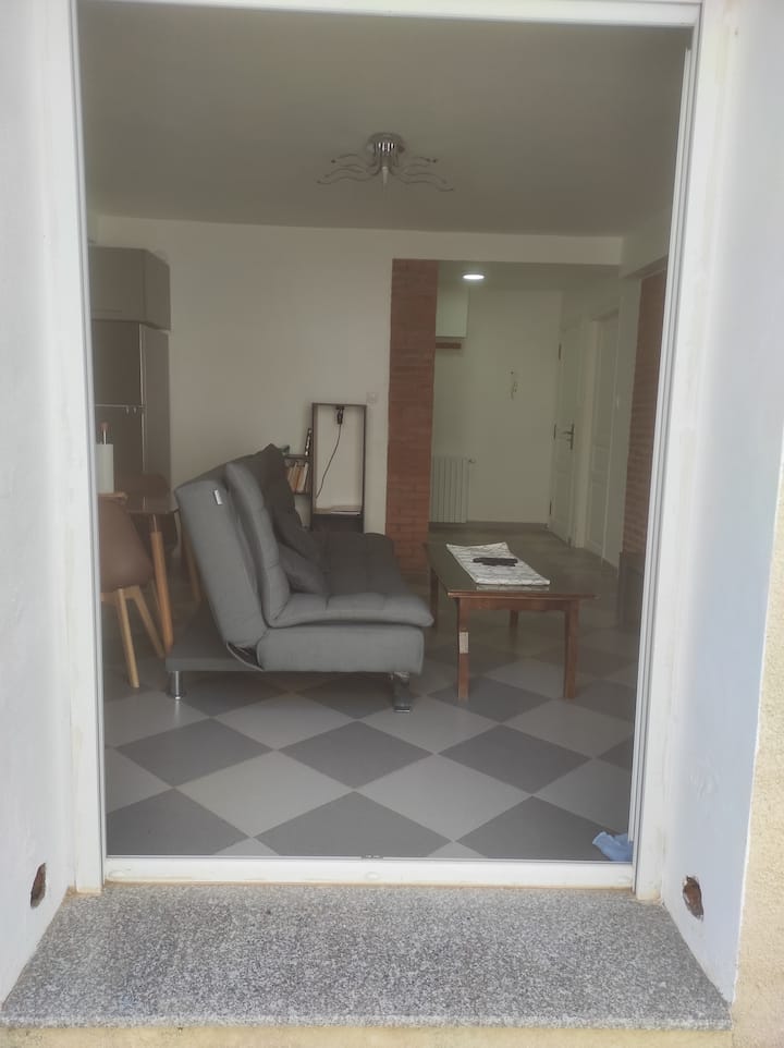 Villa Bois Des Cars - F2 Avec Piscine & Jardin - Alger