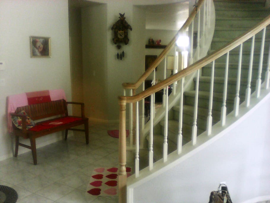 Interior front entry welcomes you with your awaiting room off to the left
