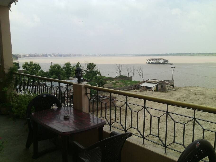 view from restaurant