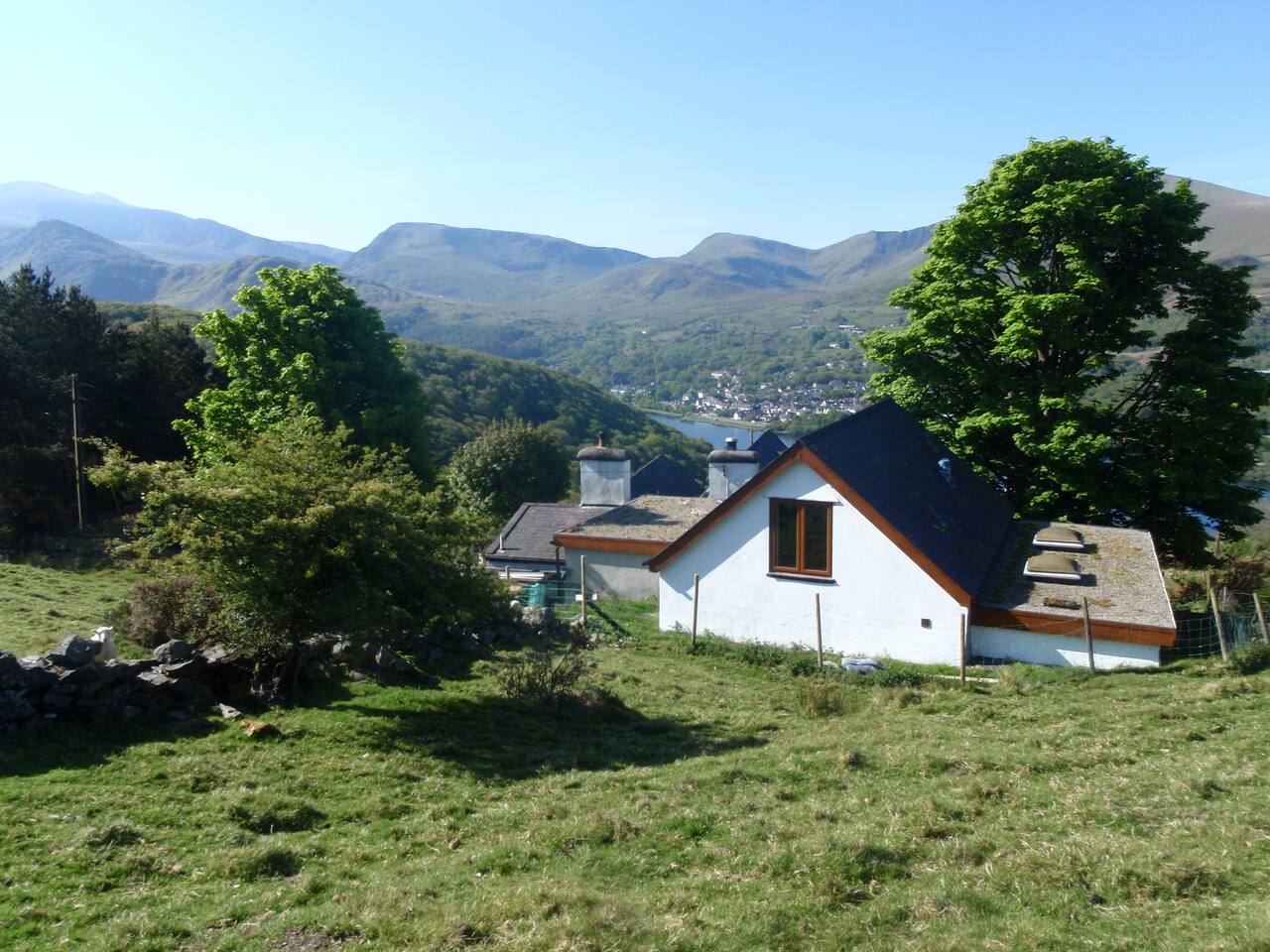 Ty Coch Annex Fantastic Views Over Snowdon Cottages For Rent In