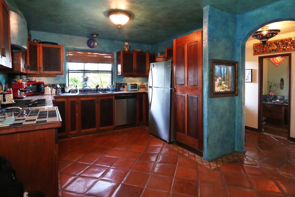 The kitchen... with a Target Express in the neighborhood it is easy to get groceries if you want to cook. 