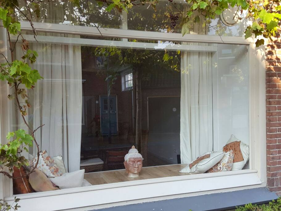 zowel van binnen als buiten een gezellige woning!