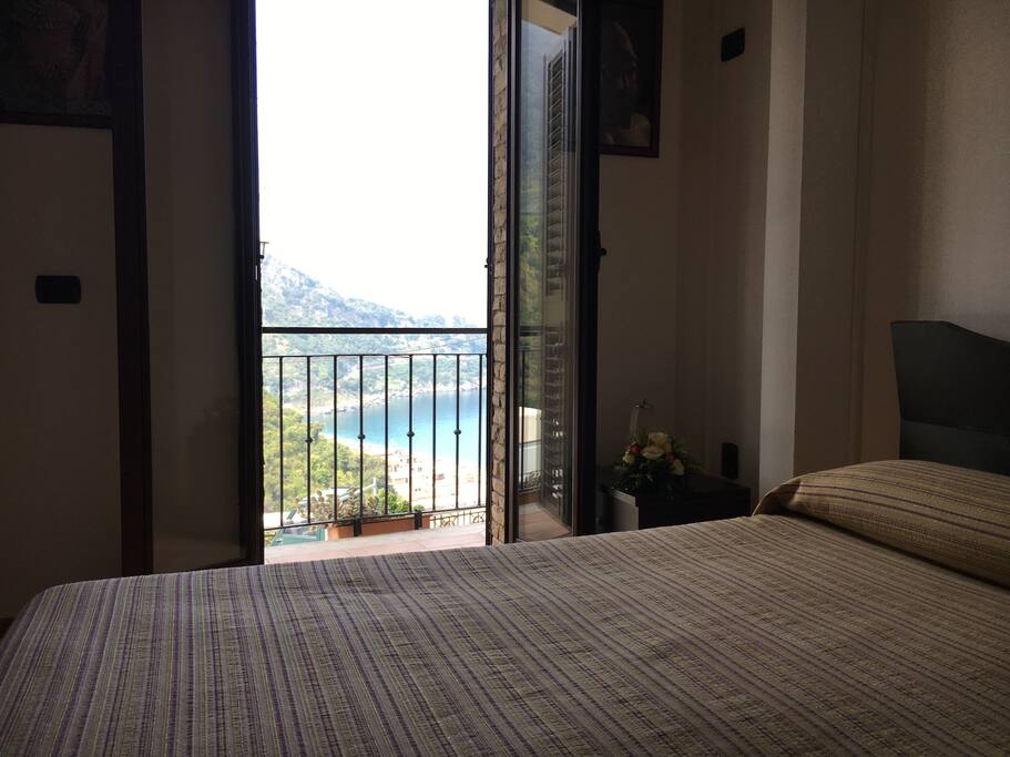 vista dalla camera