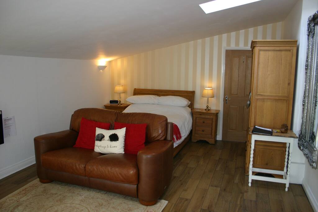 Suite equipped with high end furniture