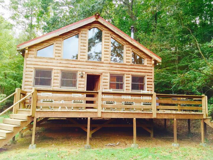 Secluded Cabin Chattahoochee River Cabins for Rent in Cleveland