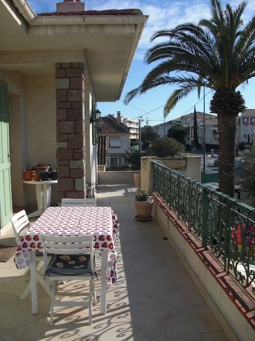 Terrasse plein sud de 35 m2