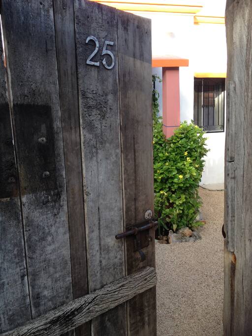 Front gate