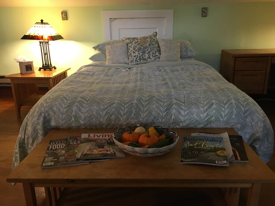 Your queen bed