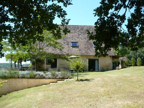 Le Tournant Panoramic view! Private pool