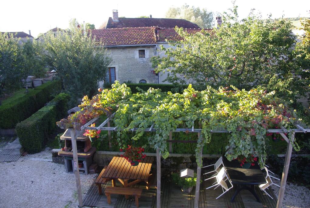Vue de la fenêtre de la chambre