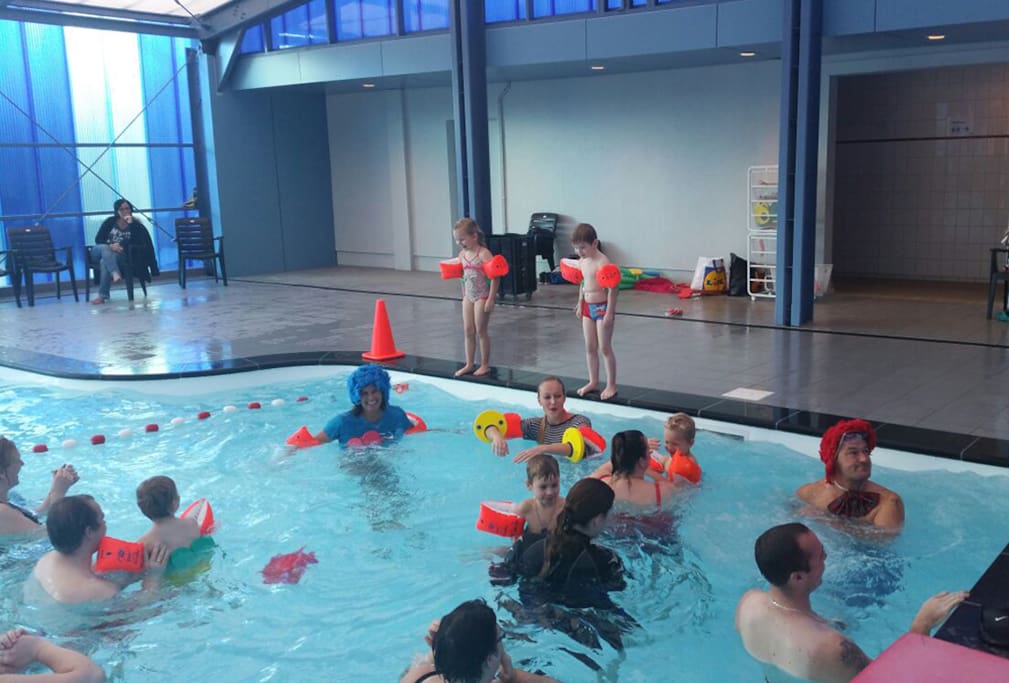 Nieuw indoor zwembad Hooge Holt
