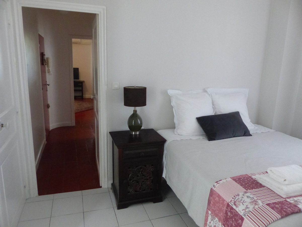 The bedroom is located in the back of the building making it extremely quiet at night.